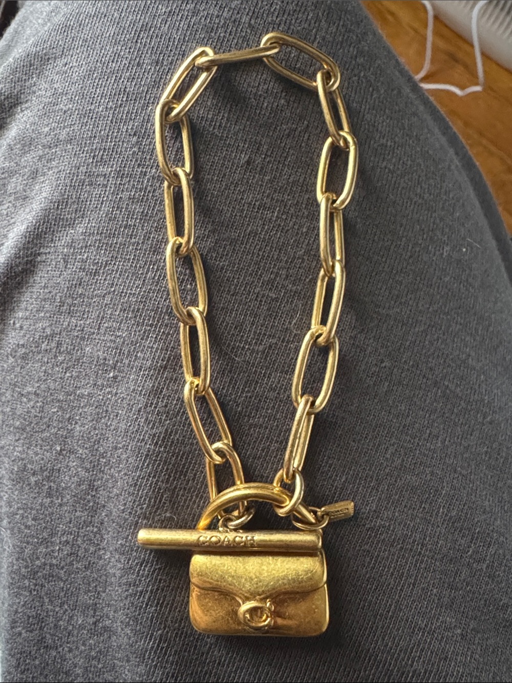 Coach mini tabby bracelet